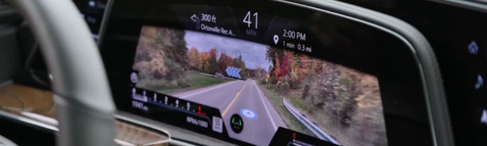 The 2021 Cadillac Escalade's headline feature is AR navigation