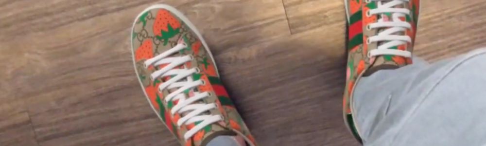 GUCCI jumps into Augmented Reality so users can “try on” its sneakers