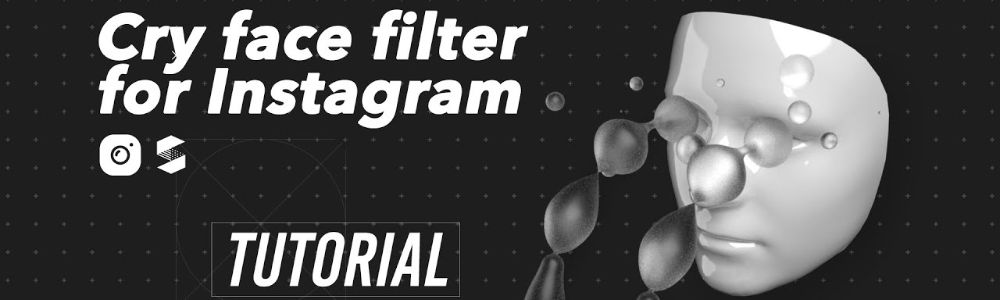 Instagram Crying Face Filter Tutorial Spark AR