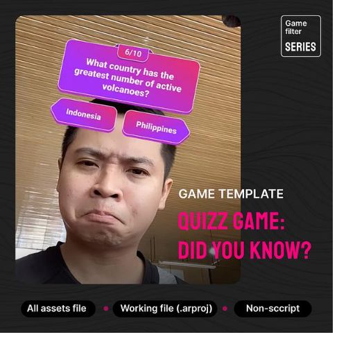 Instagram Quiz Game Filter