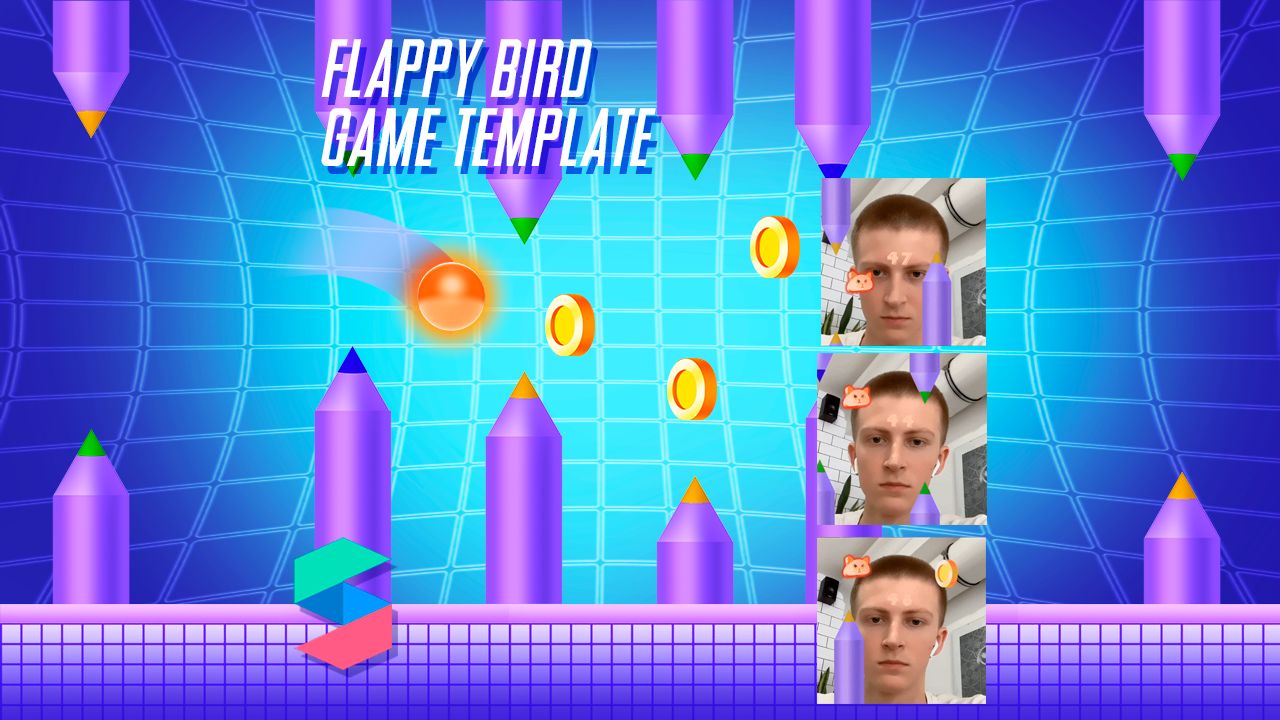 Buy FlappyBirdGame - Spark AR Templates | Catchar