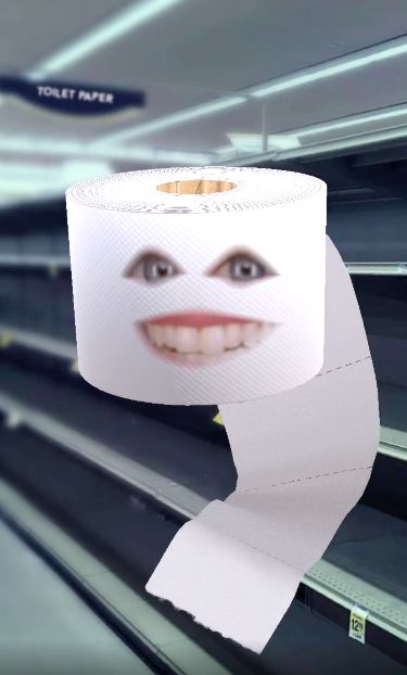 Get Toilet Paper Snapchat Ar Lens And Filter Catchar 