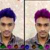 Augmented Reality hair colour try-on